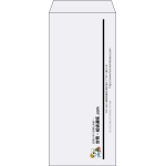 【既製品】長4(90x205mm)（〒枠なし）