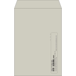 【既製品】角20(229x324mm)（〒枠なし）