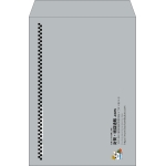 【既製品】角2(240x332mm)（〒枠なし）