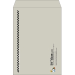 【既製品】角2(240x332mm)（〒枠なし）