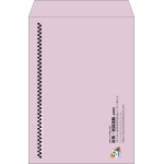 【既製品】角2(240x332mm)（〒枠なし）