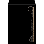 【既製品】角2(240x332mm)（〒枠なし）