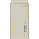 【既製品】長3(120x235mm)（〒枠あり）