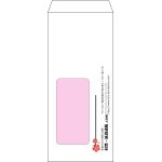 【オリジナル封筒】長4窓付き(90x205mm)（〒枠なし）