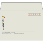 【既製品】洋2(162x114mm)（〒枠あり）
