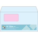 【既製品】洋長3窓付き(235x120mm)（〒枠なし）
