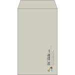 【既製品】角8(119x197mm)（〒枠なし）