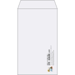 【既製品】角8(119x197mm)（〒枠なし）