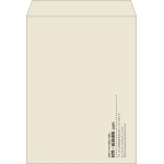 【既製品】角0(287x382mm)（〒枠なし）