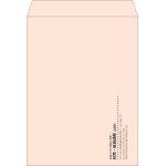 【既製品】角0(287x382mm)（〒枠なし）