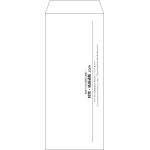 【既製品】長2(119x277mm)（〒枠なし）
