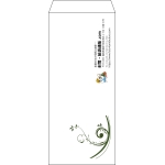【既製品】長4(90x205mm)（〒枠なし）