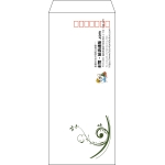 【既製品】長4(90x205mm)（〒枠あり）