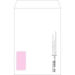 【オリジナル封筒】角20窓付き(229x324mm)（〒枠なし）