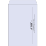 【既製品】角1(270x382mm)（〒枠なし）