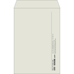 【既製品】角20(229x324mm)（〒枠なし）