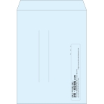 【既製品】角0(287x382mm)（〒枠なし）