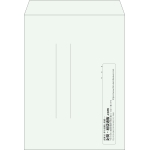【既製品】角0(287x382mm)（〒枠なし）