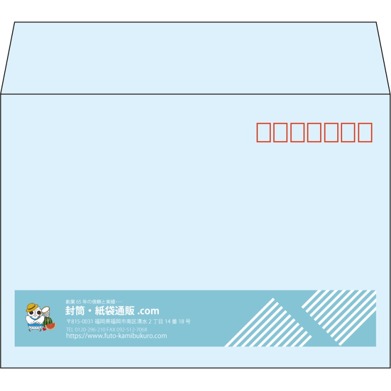 【既製品】洋2(162x114mm)（〒枠あり）