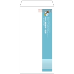 【既製品】長3(120x235mm)（〒枠あり）