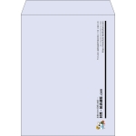 【既製品】角3(216x277mm)（〒枠なし）