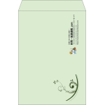 【既製品】角2(240x332mm)（〒枠なし）