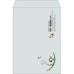 【既製品】角2(240x332mm)（〒枠なし）