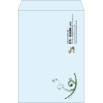 【既製品】角2(240x332mm)（〒枠なし）
