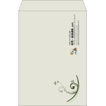 【既製品】角2(240x332mm)（〒枠なし）