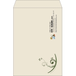 【既製品】角2(240x332mm)（〒枠なし）