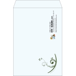 【既製品】角2(240x332mm)（〒枠なし）