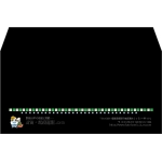 【既製品】洋長3(235x120mm)（〒枠なし）