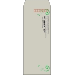 【既製品】長40(90x225mm)（〒枠あり）