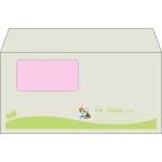【既製品】洋長3窓付き(235x120mm)（〒枠なし）