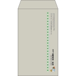 【既製品】角8(119x197mm)（〒枠なし）