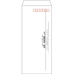 【既製品】長4(90x205mm)（〒枠あり）
