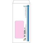 【オリジナル封筒】長4窓付き(90x205mm)（〒枠なし）