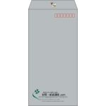 【既製品】長3(120x235mm)（〒枠あり）