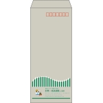 【既製品】長4(90x205mm)（〒枠あり）
