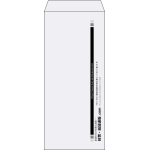 【既製品】長4(90x205mm)（〒枠なし）