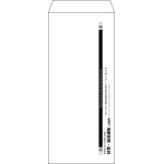 【既製品】長4(90x205mm)（〒枠なし）