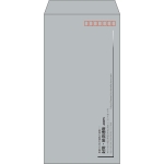 【既製品】長3(120x235mm)（〒枠あり）