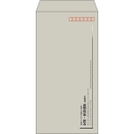 【既製品】長3(120x235mm)（〒枠あり）