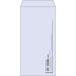 【既製品】長3(120x235mm)（〒枠なし）