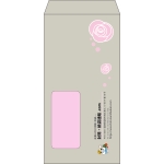 【既製品】長3窓付き(120x235mm)（〒枠なし）