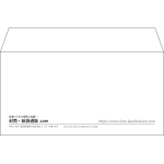 【既製品】洋長3(235x120mm)（〒枠なし）