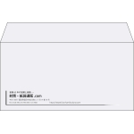 【既製品】洋長3(235x120mm)（〒枠なし）