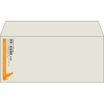 【既製品】洋4(235x105mm)（〒枠なし）