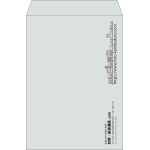 【既製品】角2(240x332mm)（〒枠なし）
