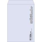 【既製品】角2(240x332mm)（〒枠なし）